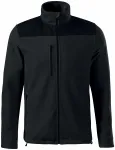 Lämmin unisex-fleecetakki, musta Lämmin unisex-fleecetakki, musta
