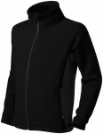 Lasten fleece-kontrastitakki, musta