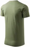 Miesten yksinkertainen T-paita, khaki Miesten yksinkertainen T-paita, khaki