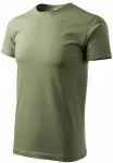 Miesten yksinkertainen T-paita, khaki Miesten yksinkertainen T-paita, khaki