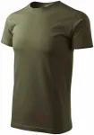 Miesten yksinkertainen T-paita, military
