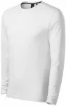 Mukava miesten pitkähihainen T-paita, valkoinen Mukava miesten pitkähihainen T-paita, valkoinen