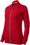 Naisten collegepaita, jossa piilotetut taskut, formula red