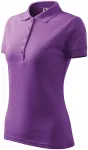 Naisten tyylikäs pikeepaita, violetti