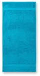 Puuvillainen raskas pyyhe, 70x140cm, turkoosi