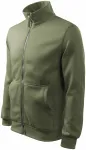 Yksinkertainen miesten huppari, khaki